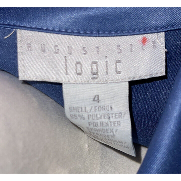 Women’s August Silk Logic Button Up Jacket - Picture 3 of 3